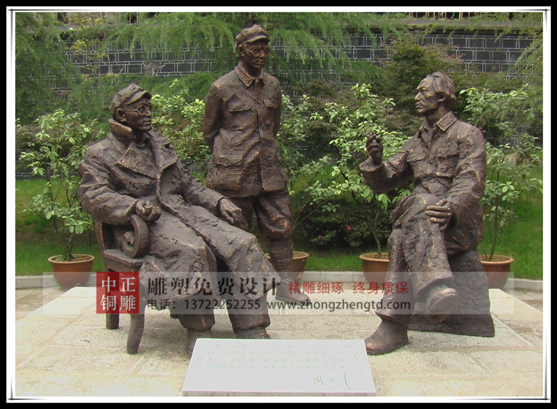 鑄銅人物雕塑
