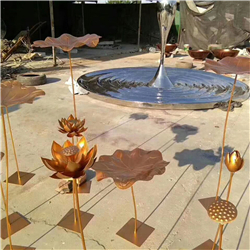 不銹鋼廣場(chǎng)景觀(guān)雕塑