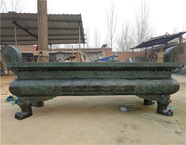 室外寺院大香爐法器