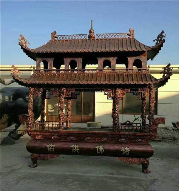 寺廟大型香爐