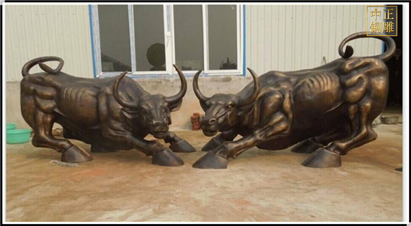 銅牛雕塑定做