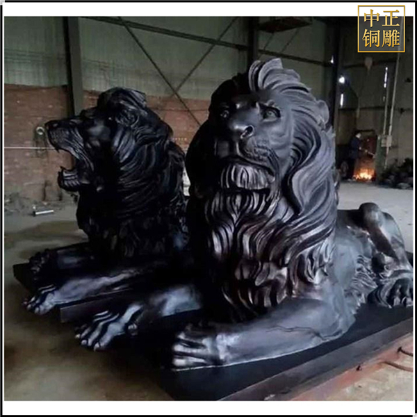 純銅獅子鑄造
