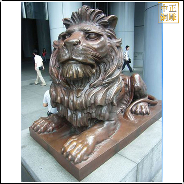 匯豐銅獅子