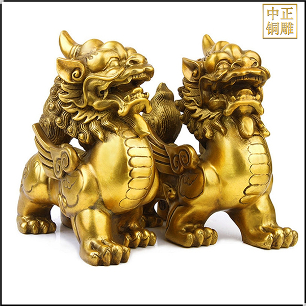 大號(hào)銅貔貅一對(duì)