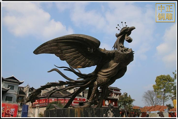 城市鳳凰廣場雕塑