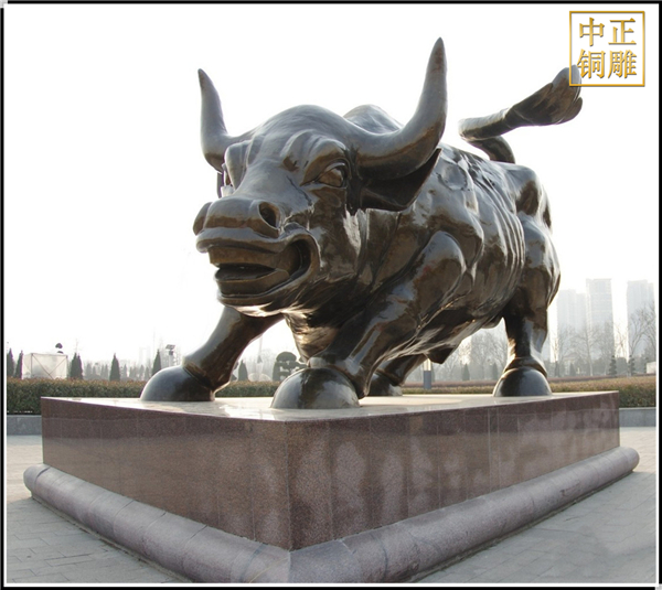 華爾街銅牛雕塑