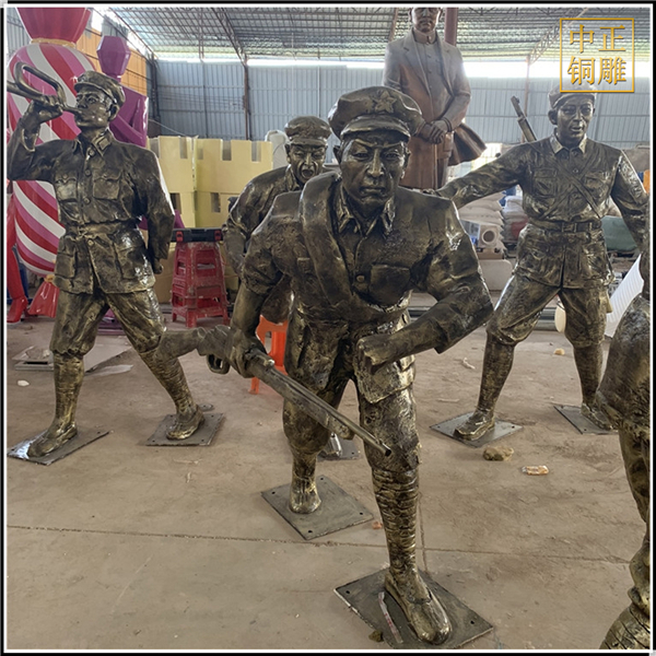 ?各種人物銅雕塑