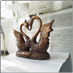 室內銅天鵝擺件