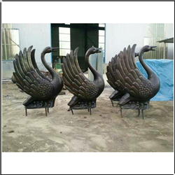 銅天鵝擺件鑄造