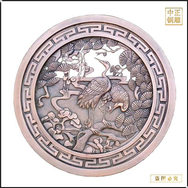 動物雕塑銅浮雕壁畫