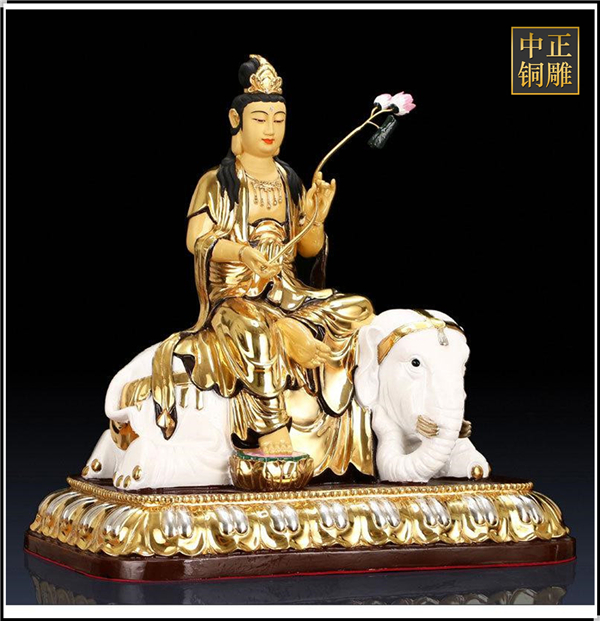 純銅普賢菩薩.jpg