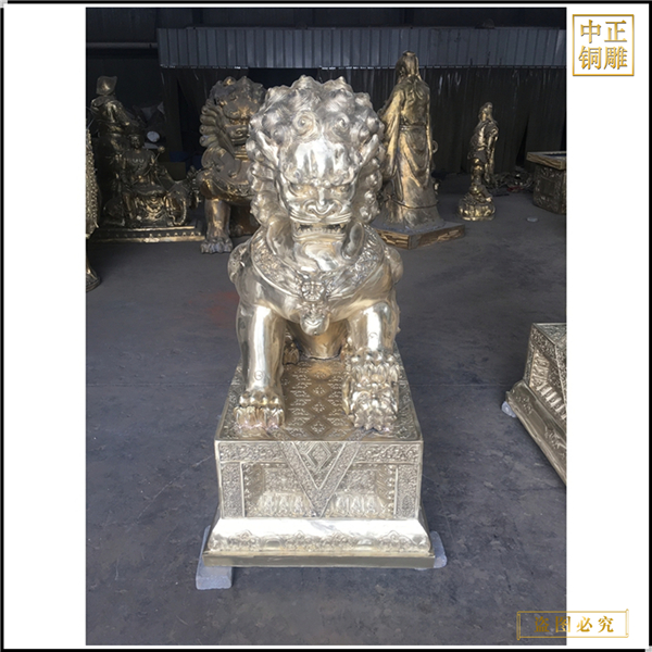 傳統故宮天安門獅子