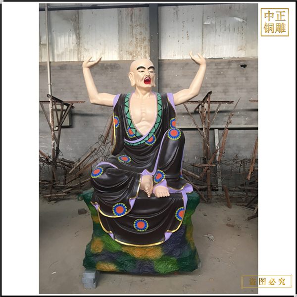 1.5米十八羅漢銅像生產(chǎn)廠