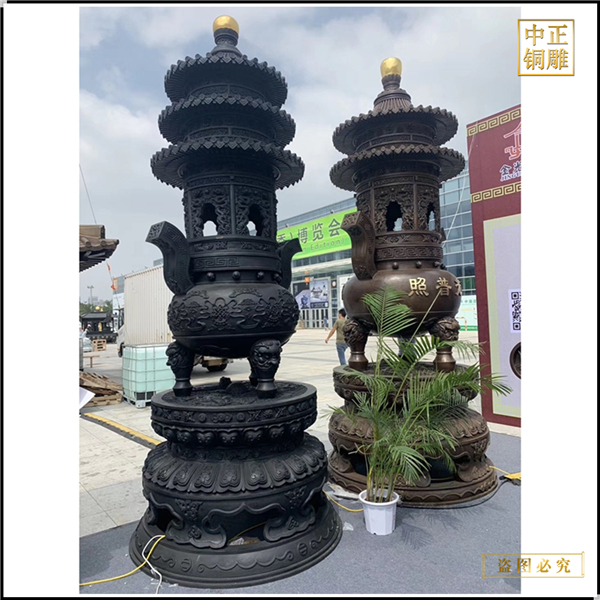 道觀神宮廟鑄銅香爐價(jià)格