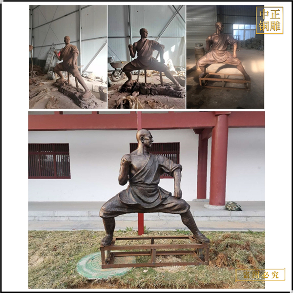 大型練拳人物雕塑廠家