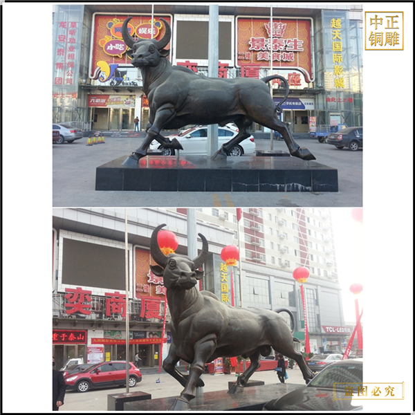 大型銅牛雕塑