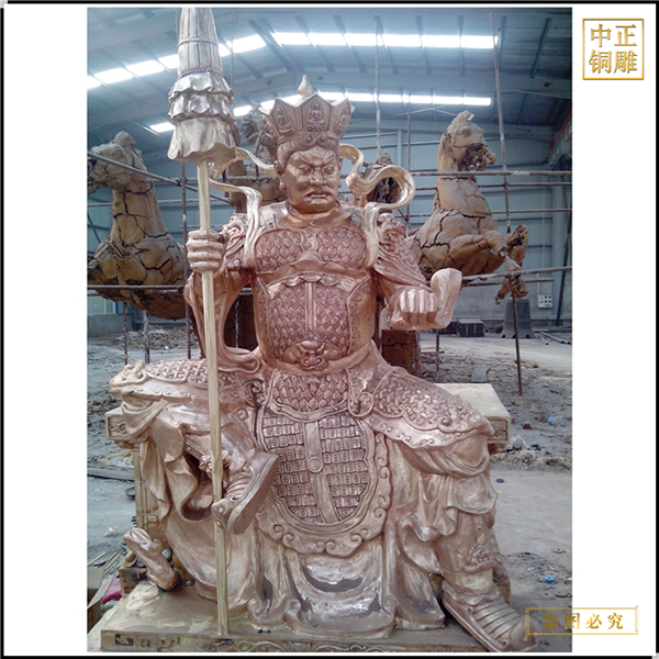 4米四大天王銅像加工廠