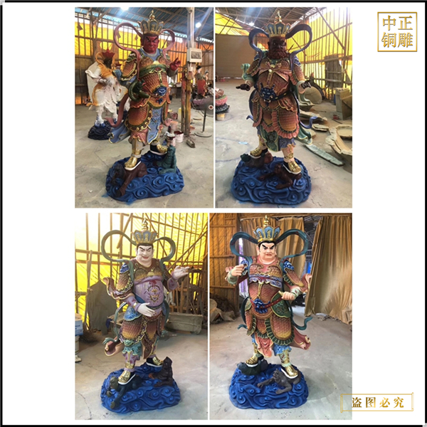 2米青銅四大天王銅佛像報價