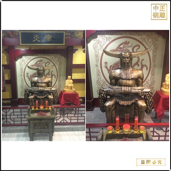 炎帝銅像鑄造