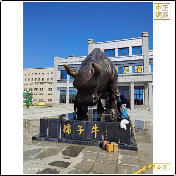 銅雕開荒牛老黃牛報價