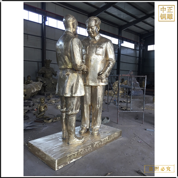 名人握手雕塑鑄造廠