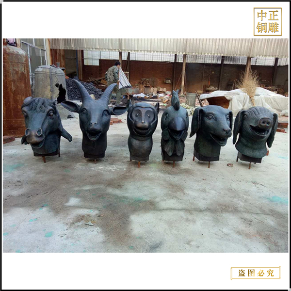 批發(fā)銷售十二生肖雕塑