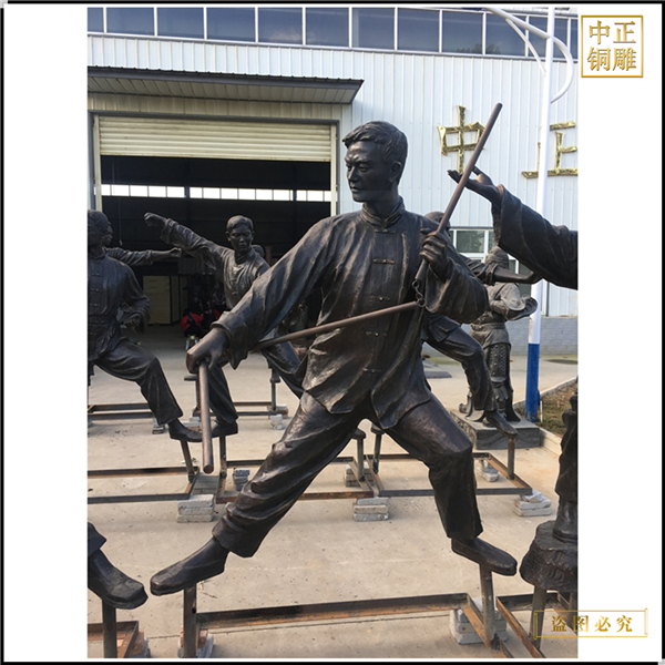 現代城市人物雕塑