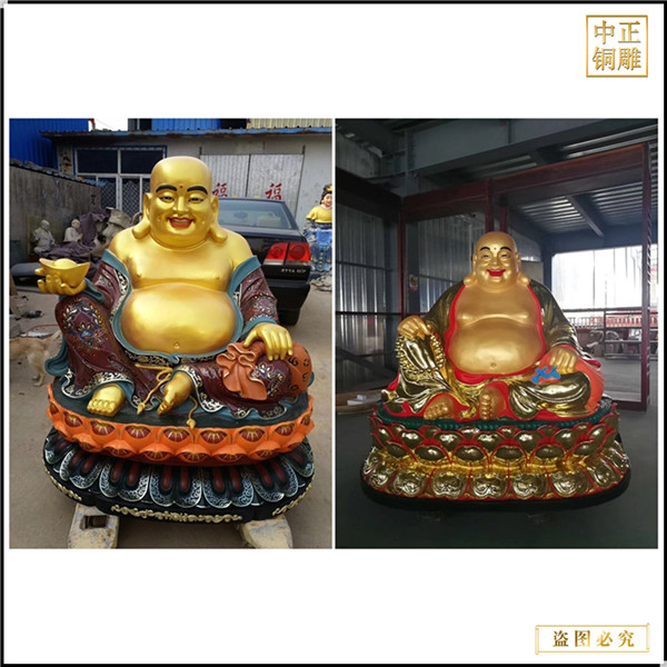 寺廟彌勒佛銅像鑄造報價