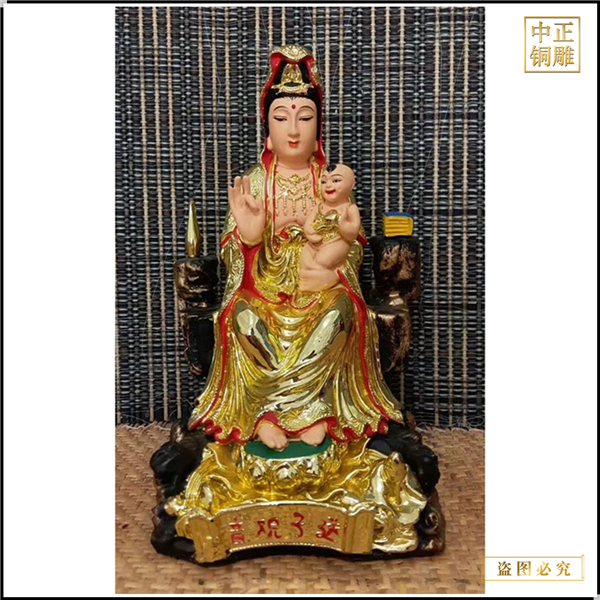 銅雕觀音菩薩生產廠家