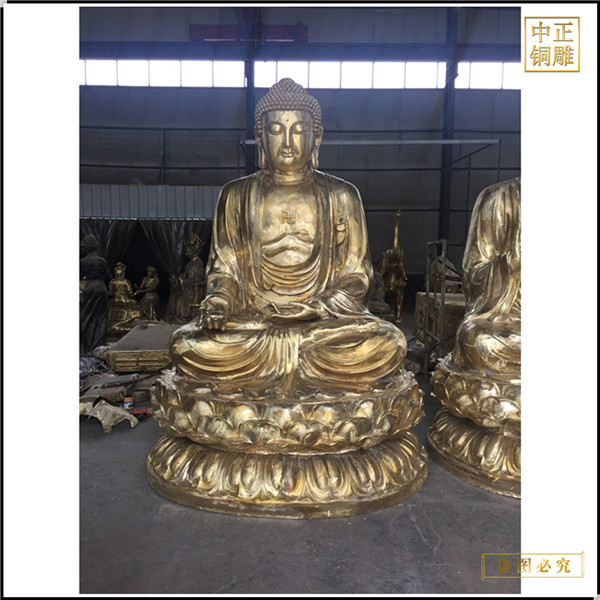 純銅釋迦牟尼佛銅佛像鑄造廠