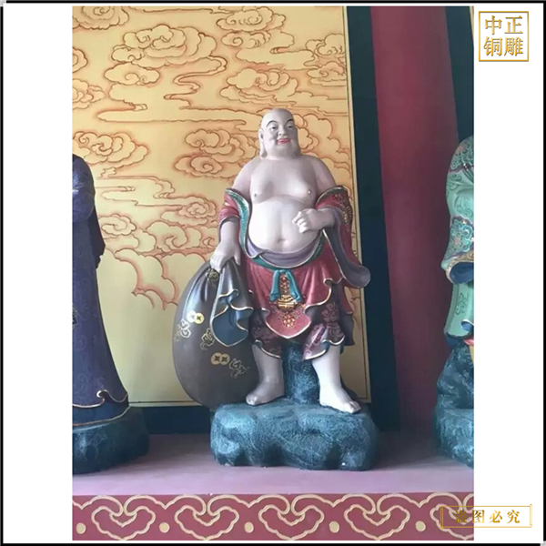 彩繪十八羅漢佛像定制