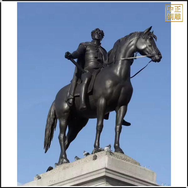 大型騎馬景觀人物雕塑